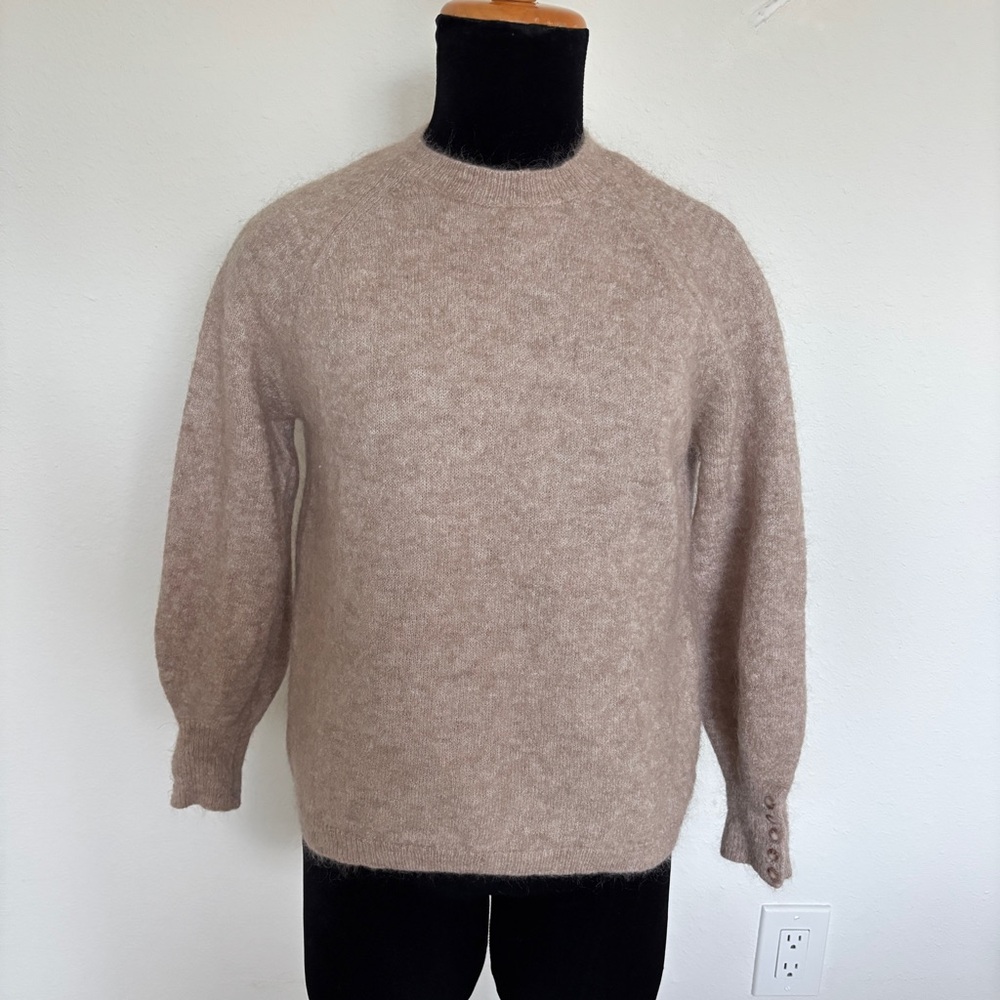 Sézane Louise Jumper Sweater Light Beige